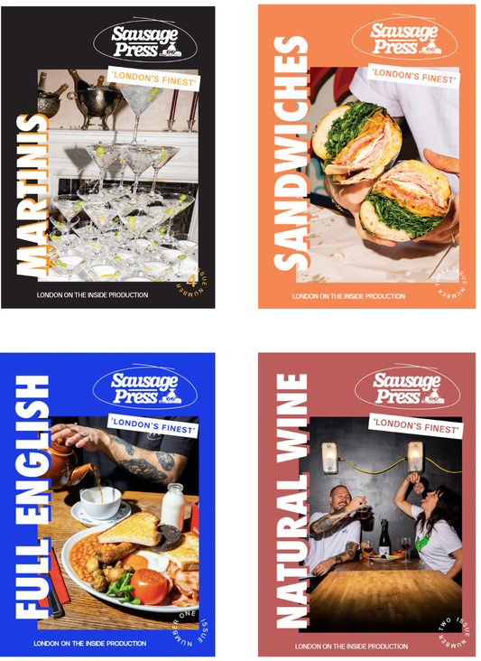 All Four Sausage Press Zines