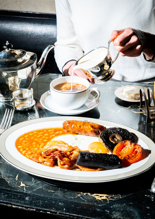 'Extra Milky Tea at The Wolseley' Ltd Print