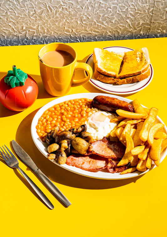 'It Was All Yellow at Mary's Cafe' Ltd Print