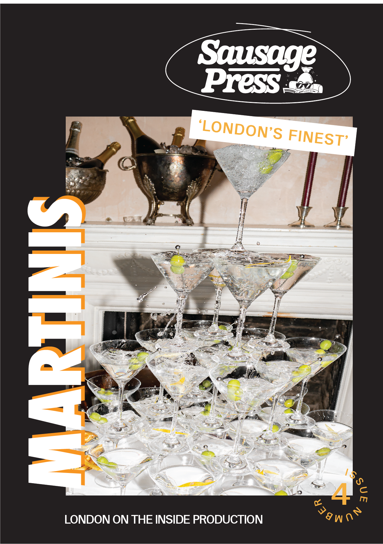 London's Best Martinis Zine